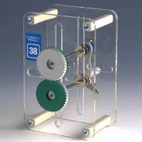 Compact Model Herring Bone Gear Drive